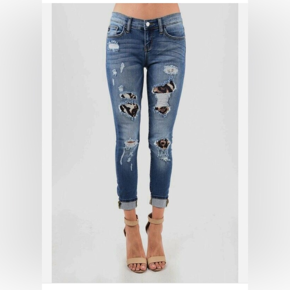 Judy Blue Skinny Distressed Jeans